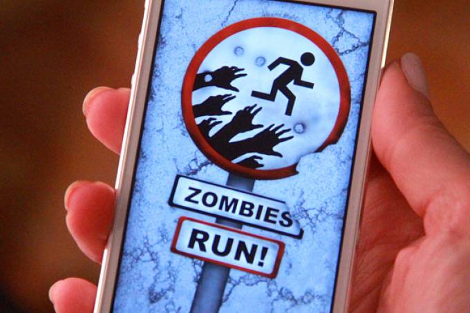 Zumbi Run aplicativo