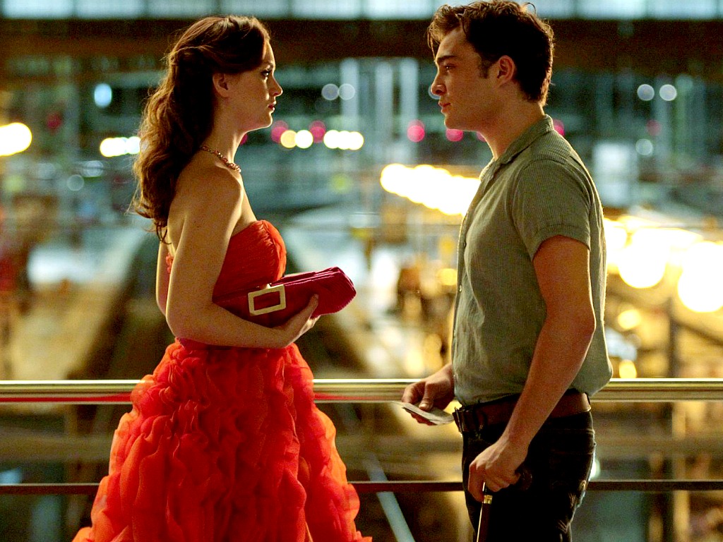 chuck bass e blair waldorf em gossip girl