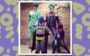 Fantasias de Halloween de famosos: Neil Patrick Harris e família de personagens de Batman