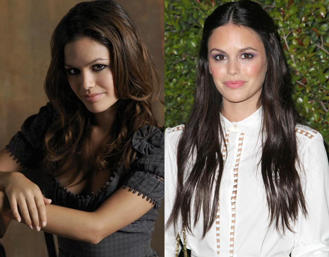 rachel bilson antes e depois