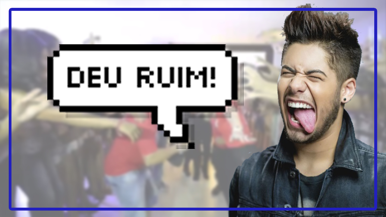 zé felipe falando ''deu ruim'' sobre ter ficado sem roupa