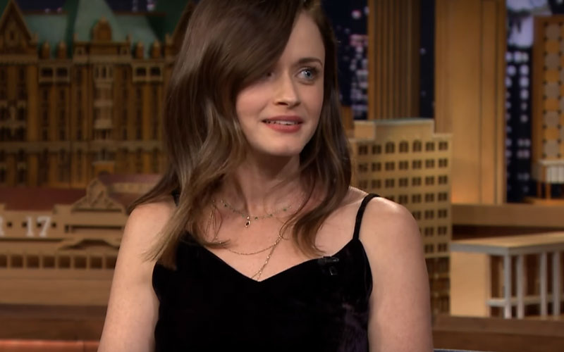 Alexis Bledel no Tonigh Show