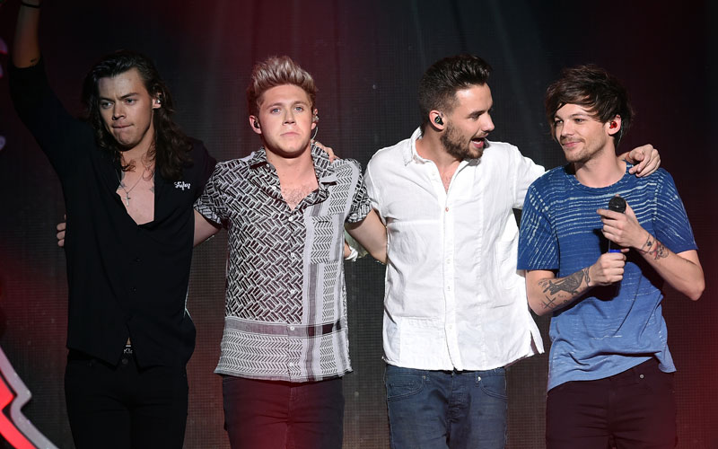 One direction: niall horan, harry styles, liam payne e louis tomnlinson