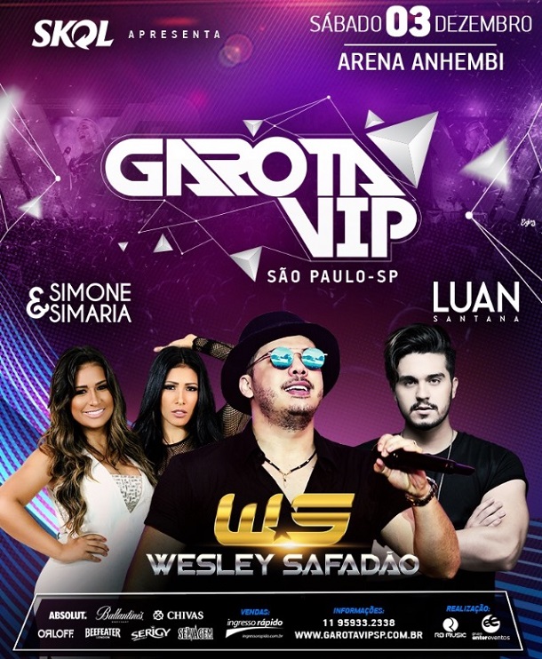 Flyer de Garota VIP