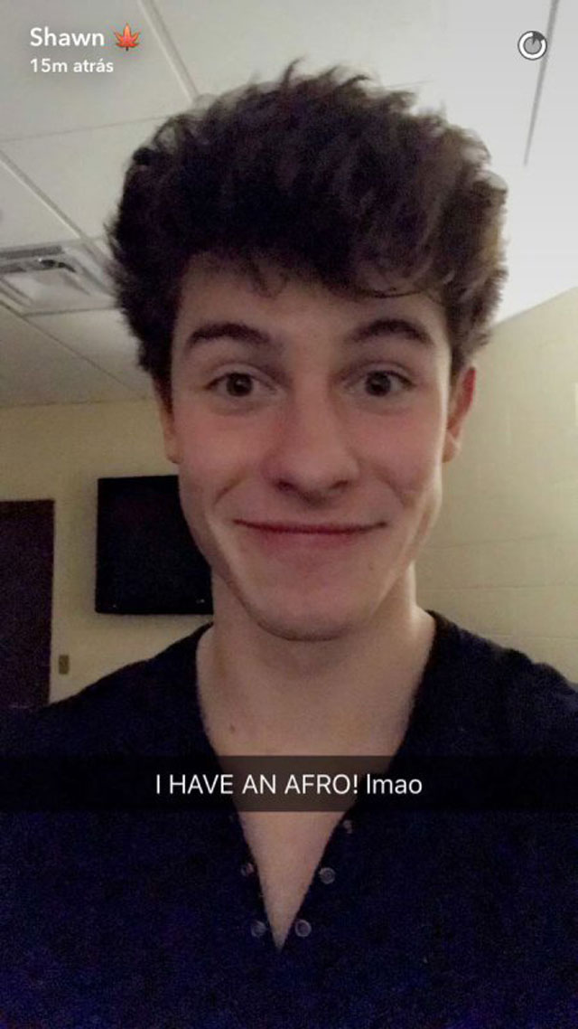 shawn mendes afro cabelo