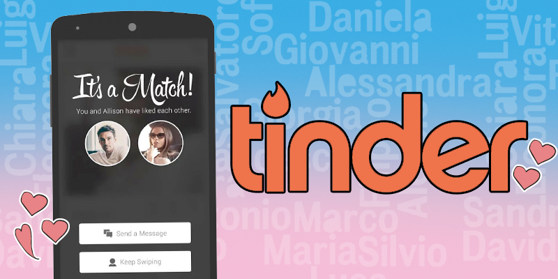 Tinder releva quais foram os nomes que mais receberam match em 2016