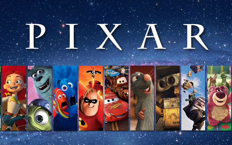 filmes da pixar studios
