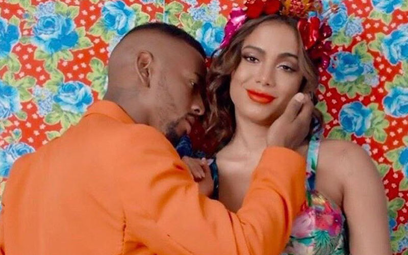 Anitta e Nego do Borel em clipe de "Você Partiu meu Coração''