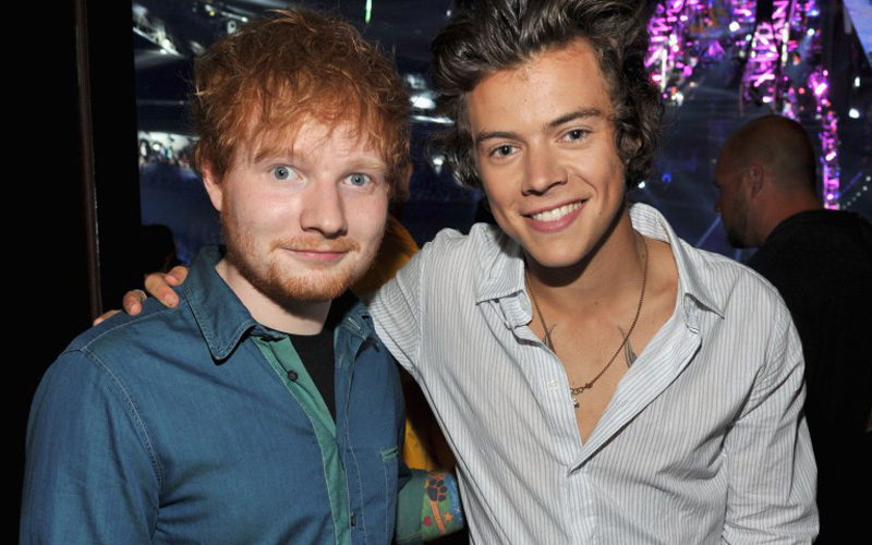 Harry Styles e Ed Sheeran