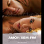 pôster do filme "amor sem fim", com casal deitado semi-nus
