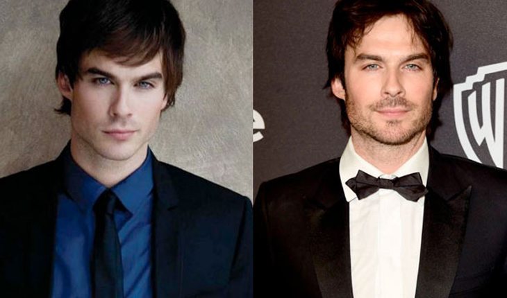 Foto: Ian Somerhalder, da série 'Diário de um Vampiro', e Chace