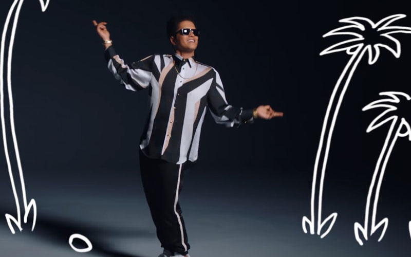 Bruno Mars dançando em clipe novo de Thats What I Like