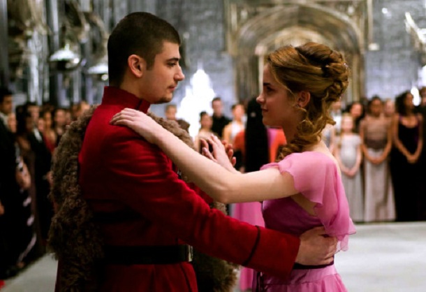 Emma e Viktor Krum