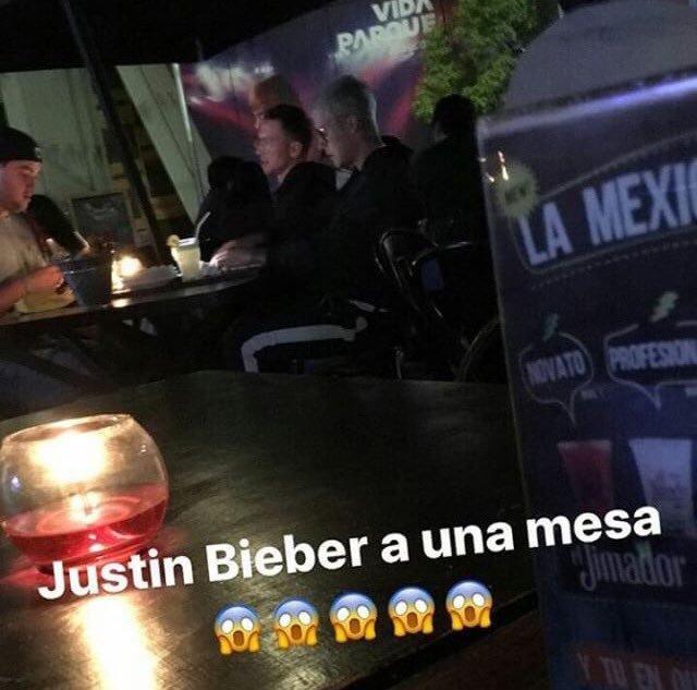 Justin Bieber em hotel no Chile