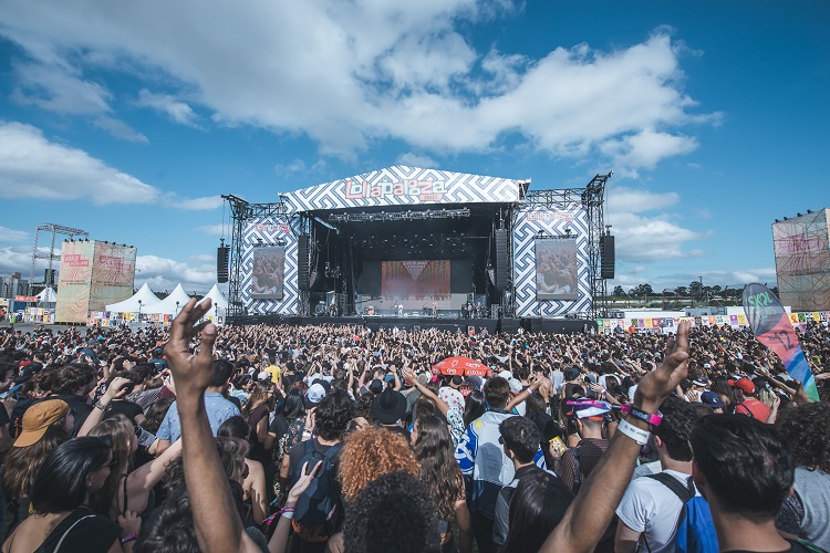 Palco do Lollapalooza 2017