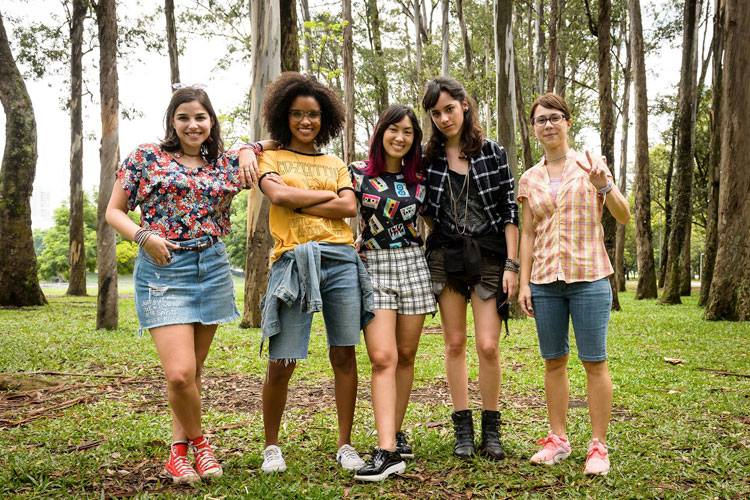 As protagonistas de Malhação: Viva a diferença