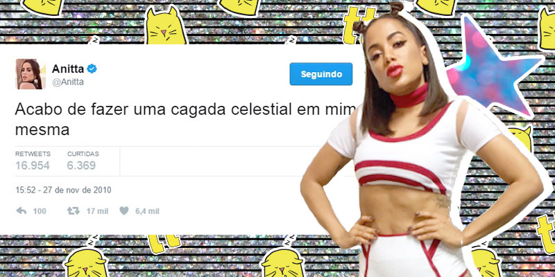 Tweet meme da Anitta