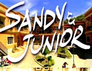Logo da série Sandy & Júnior