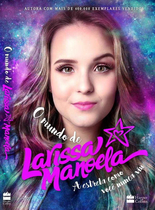 Capa do segundo livro da larissa manoela