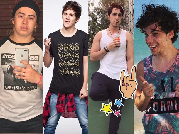 Foto: Montagem e Reprodução/Instagram christian_fig, fecastanhari, mrpoladoful e whinderssonnunes