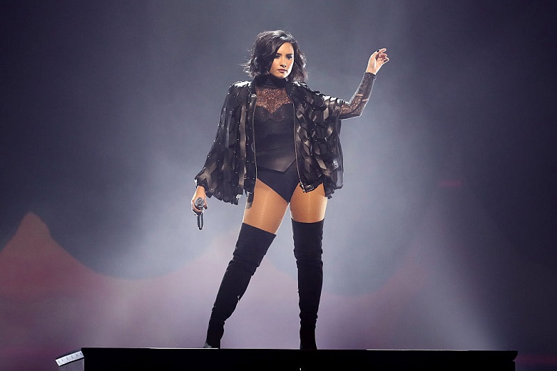 Demi Lovato durante show