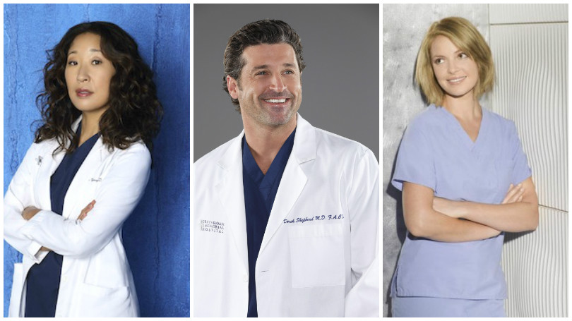 Cristina Yang, Derek Shepherd e Izzie Stevens