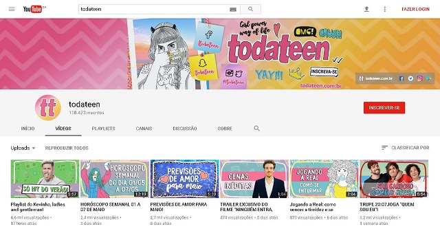 Estamos amando o novo layout dark do Youtube!