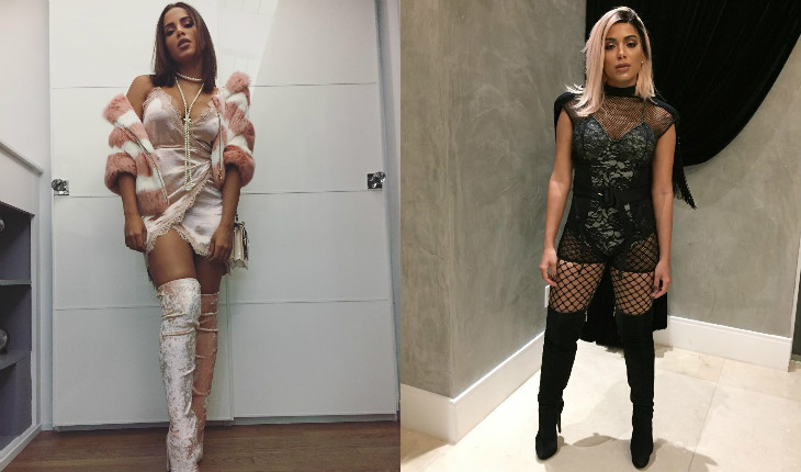 Anitta divulga clipe gravado com J Balvin no Empire State, em Nova York