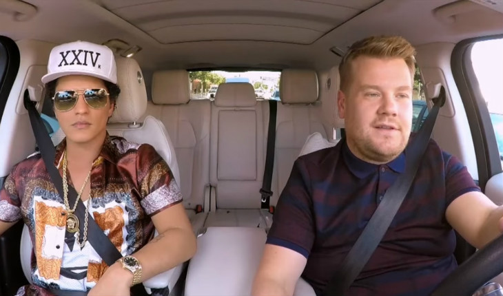 Bruno Mars no Carpool Karaoke