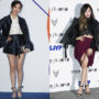 Meninas de k-pop com looks fashion
