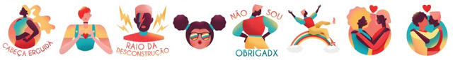 figurinhas com temática lgbt