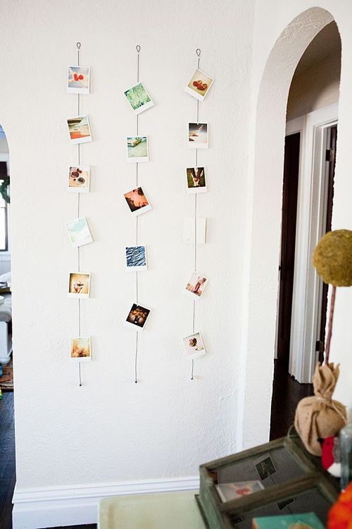 Varais de fotos: diversos tipos supercriativos de varaizinhos para decorar os espaços da sua casa!