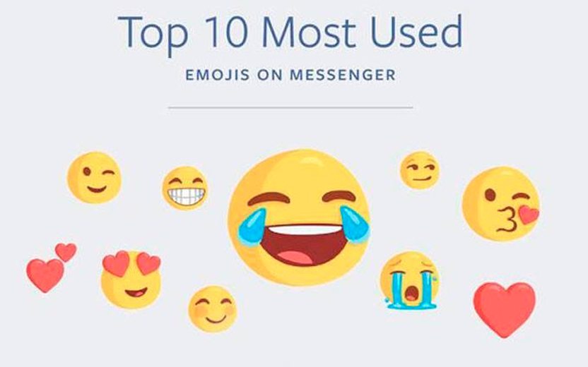 top 10 emojis mais usados