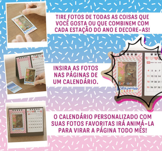 DIY: faça um calendário personalizado com fotos Instax e presenteie!