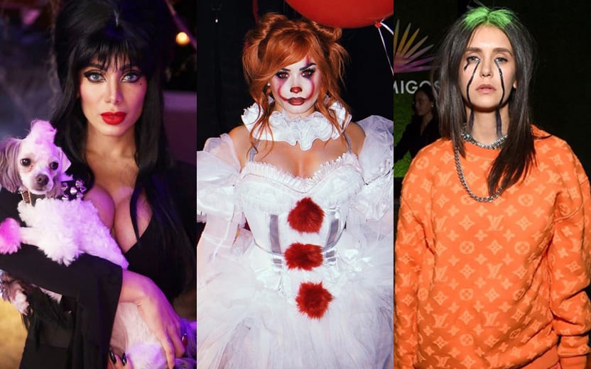 fantasias dos famosos no Halloween
