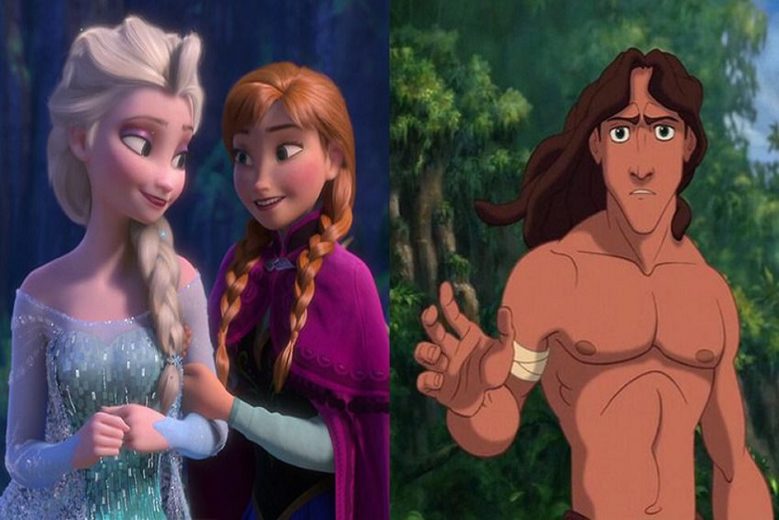 Frozen e Tarzan