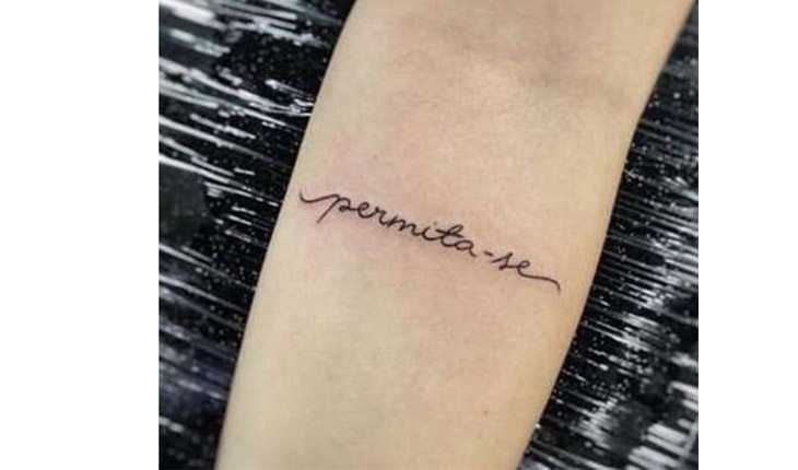 Tatuagens Com Frases Positivas Inspire Se Para Fazer Uma Tatto