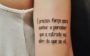 tatuagens com frases positivas