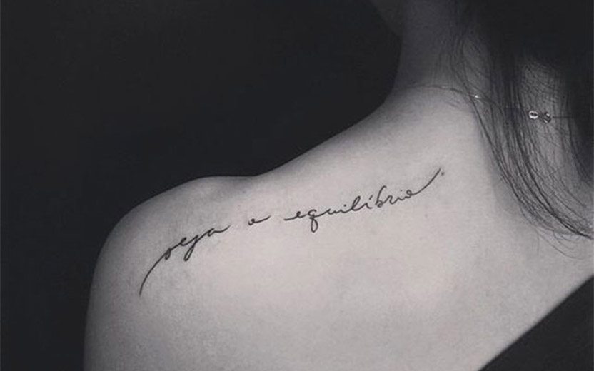 Tatuagens Com Frases Positivas Inspire Se Para Fazer Uma Tatto