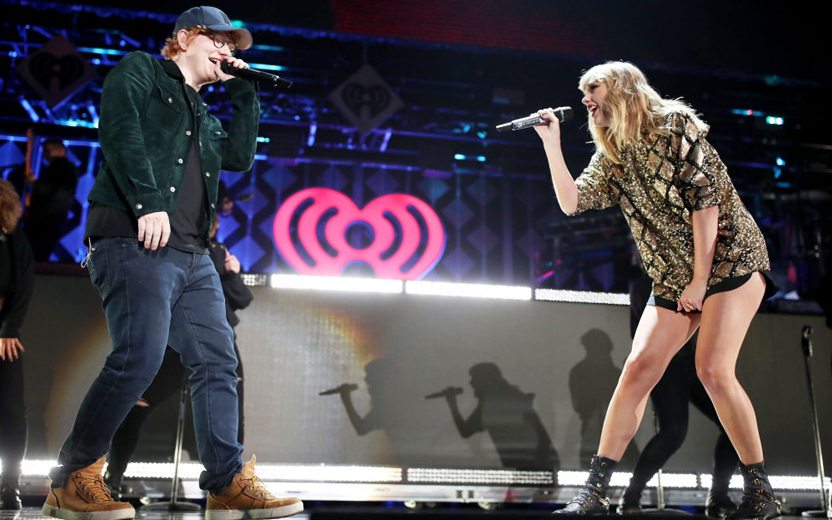 Taylor Swift e Ed Sheeran cantam "End Game" juntos; assista!