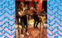 Júlia e Rafaela preparando pra o primeiro show da turnê