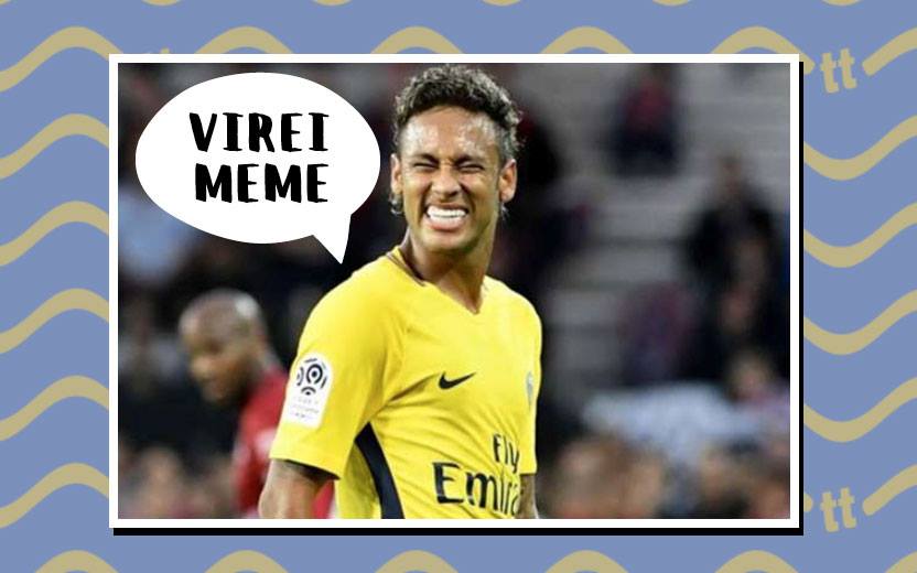 Meme: boneco de Olinda do Neymar