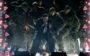 Kendrick Lamar em performance no palco do Grammy