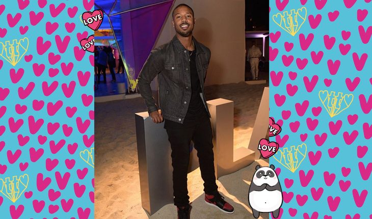 Michael B Jordan Veja Fotos Do Gato De Pantera Negra