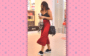 Bruna Marquezine usando pantacourt vermelha