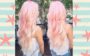 Pink lemonade hair e bob hair: cabelo rosa ondulado