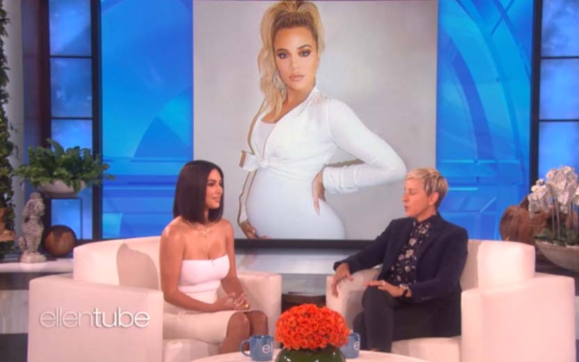 Kim Kardashian abre o jogo sobre traição de Tristan no programa da Ellen DeGeneres