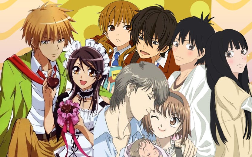 5 animes românticos para assistir junto do seu amor