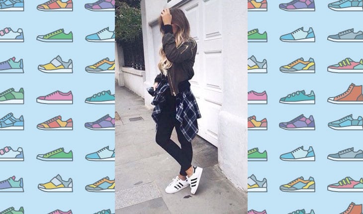 LOOKS BÁSICOS COM ADIDAS SUPERSTAR 