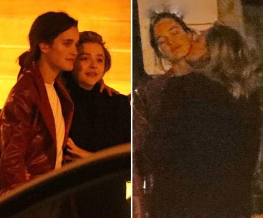 Chloë Moretz y Kate Harrison están estrenando romance?